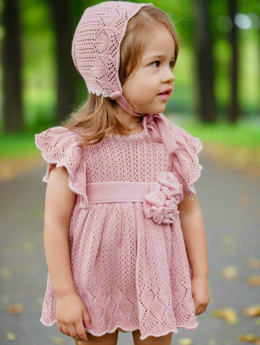 Summer Mauve Knit Dress
